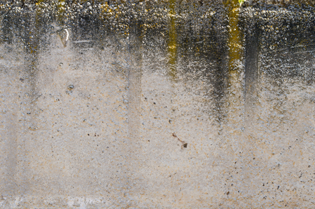 dumped wallの写真素材