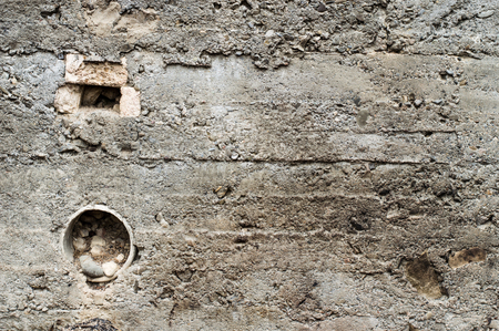 rough grungy wallの写真素材