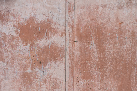 rusty metal plateの写真素材