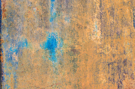 rusty metal plateの写真素材