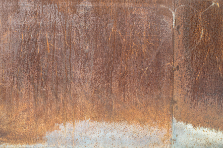 rusty metal plateの写真素材