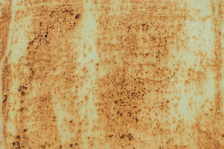 rusty metal plateの写真素材