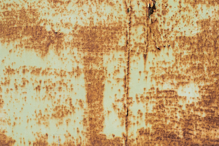 rusty metal plateの写真素材