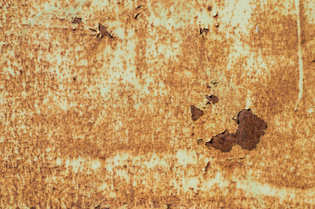 rusty metal plateの写真素材