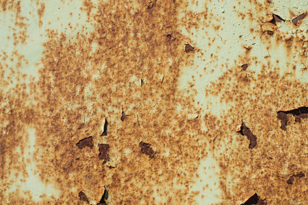 rusty metal plateの写真素材