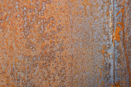 rusty metal plateの写真素材