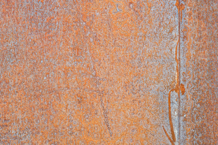 rusty metal plateの写真素材