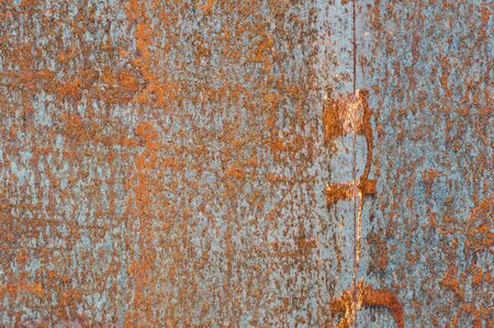 rusty metal plateの写真素材