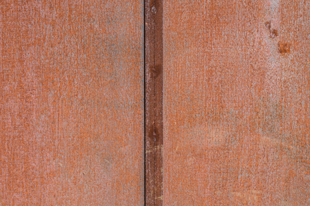 rusty metal plateの写真素材