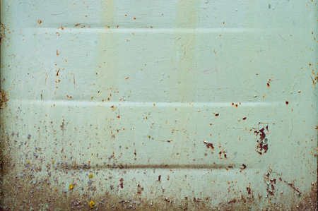 rusty metal plateの写真素材