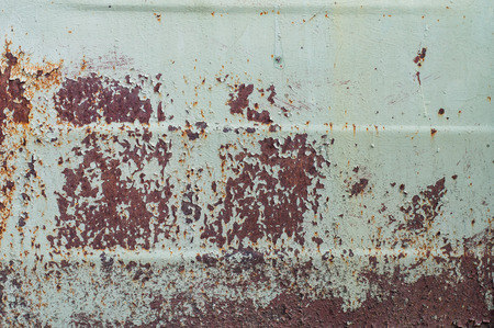 rusty metal plateの写真素材