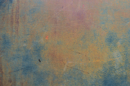 rusty metal plate