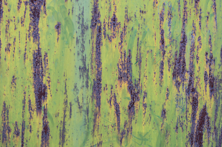 rusty metal plateの写真素材