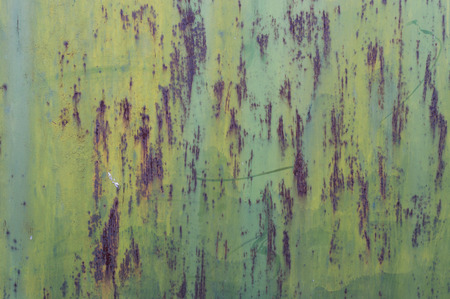 rusty metal plateの写真素材