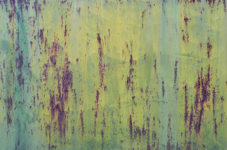 rusty metal plateの写真素材