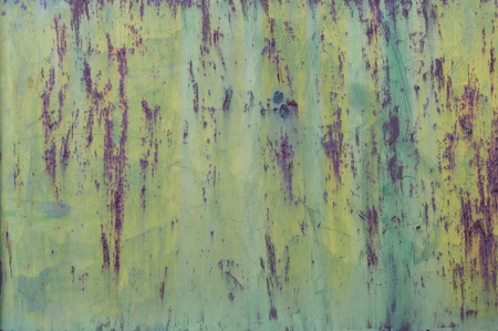 rusty metal plateの写真素材