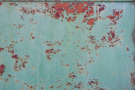 rusty metal plateの写真素材