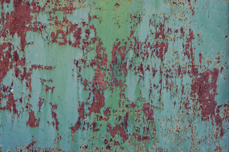 rusty metal plateの写真素材