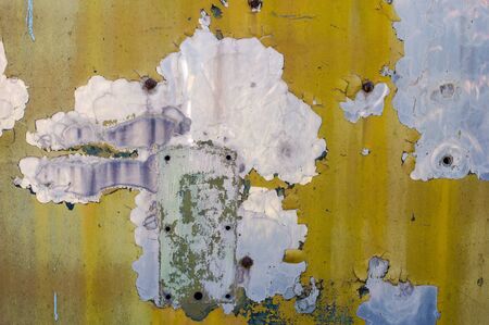 crashed paint, damaged paintの写真素材