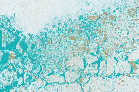 abstract turquoise, blue and khaki colors background for design.