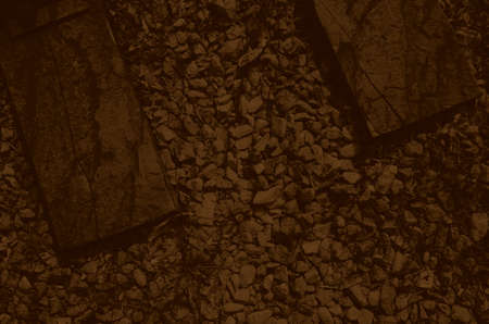 abstract brown grunge background for design.の写真素材
