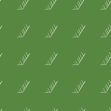 Vector seamless pattern, texture background. Hand drawn and green, white colors.のイラスト素材