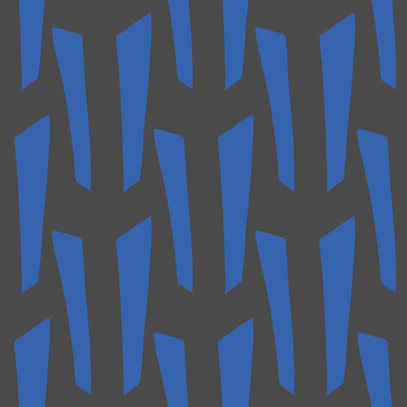 Vector seamless texture background pattern. Hand drawn, grey and blue colors.のイラスト素材