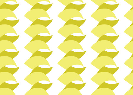 Vector texture background, seamless pattern. Hand drawn, yellow and white colors.のイラスト素材