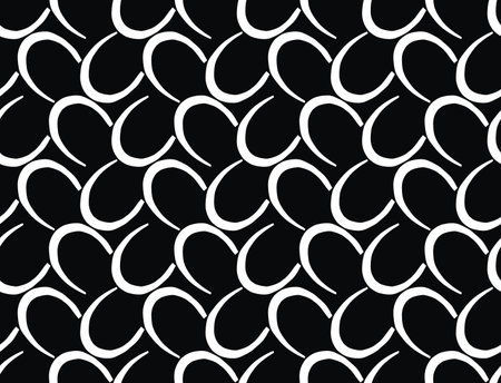 Vector texture background, seamless pattern. Hand drawn, black and white colors.のイラスト素材