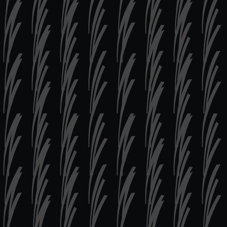 Vector seamless texture background pattern. Hand drawn, black and grey colors.のイラスト素材