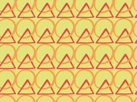 Vector texture background, seamless pattern. Hand drawn, yellow, orange and red colors.