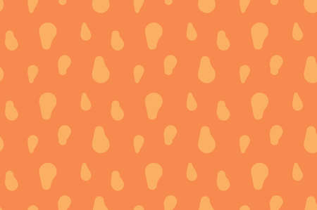 Vector texture background, seamless pattern. Hand drawn and orange colors.のイラスト素材