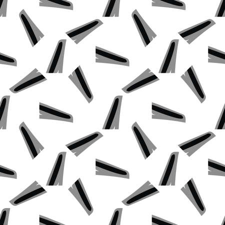Vector seamless texture background pattern. Hand drawn, black, grey and white colors.のイラスト素材