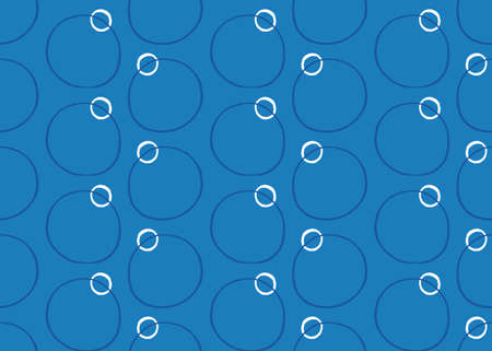 Vector texture background, seamless pattern. Hand drawn, blue and white colors.