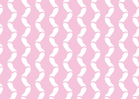 Vector texture background, seamless pattern. Hand drawn, pink and white colors.