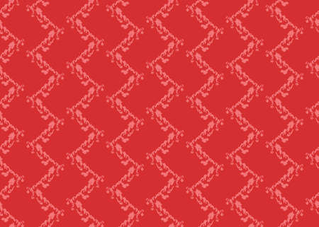 Vector texture background, seamless pattern. Hand drawn and red colors.