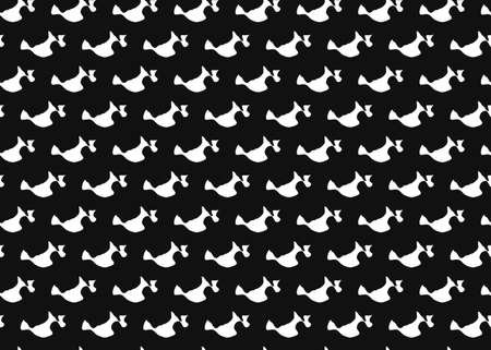 Vector texture background, seamless pattern. Hand drawn, black and white colors.