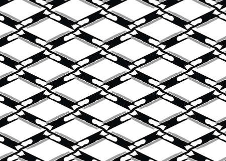 Vector texture background, seamless pattern. Hand drawn, black, grey and white colors.