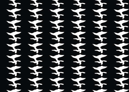 Vector texture background, seamless pattern. Hand drawn, black and white colors.のイラスト素材