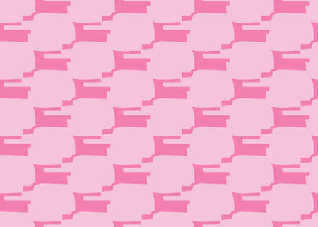 Vector texture background, seamless pattern. Hand drawn and pink colors.のイラスト素材