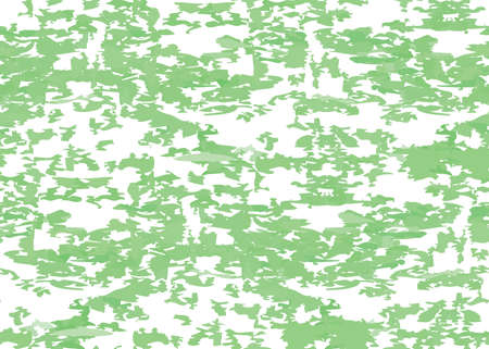 Vector texture background, seamless pattern. Hand drawn, green and white colors.