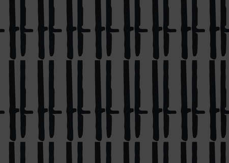 Vector texture background, seamless pattern. Hand drawn, grey and black colors.のイラスト素材