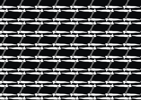 Vector texture background, seamless pattern. Hand drawn, black, grey and white colors.のイラスト素材