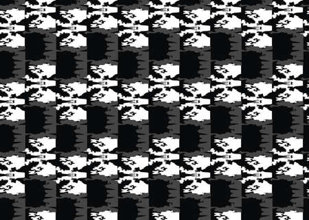 Vector texture background, seamless pattern. Hand drawn, black, grey and white colors.のイラスト素材