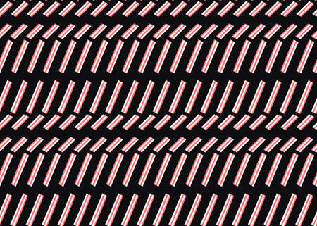 Vector texture background, seamless pattern. Hand drawn, red, white and black colors.