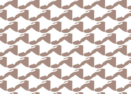 Vector texture background, seamless pattern. Hand drawn, brown and white colors.のイラスト素材