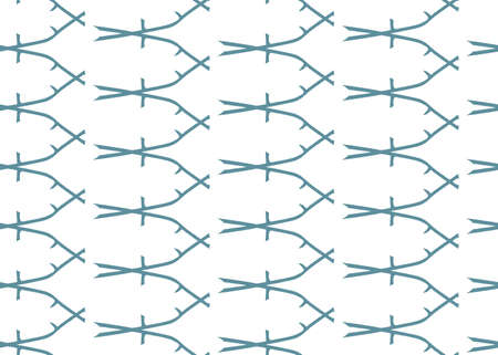 Vector texture background, seamless pattern. Hand drawn, blue and white colors.のイラスト素材