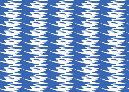 Vector texture background, seamless pattern. Hand drawn, blue and white colors.