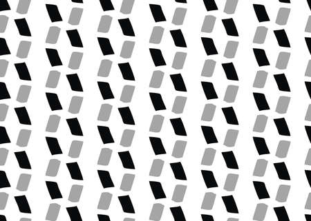 Vector texture background, seamless pattern. Hand drawn, grey, black and white colors.のイラスト素材