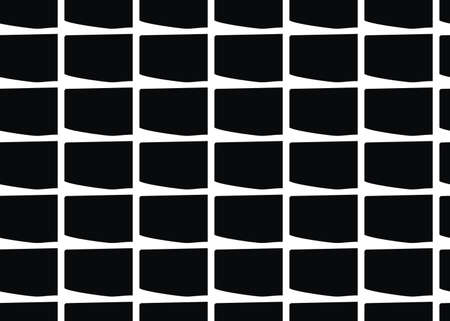 Vector texture background, seamless pattern. Hand drawn, black and white colors.のイラスト素材